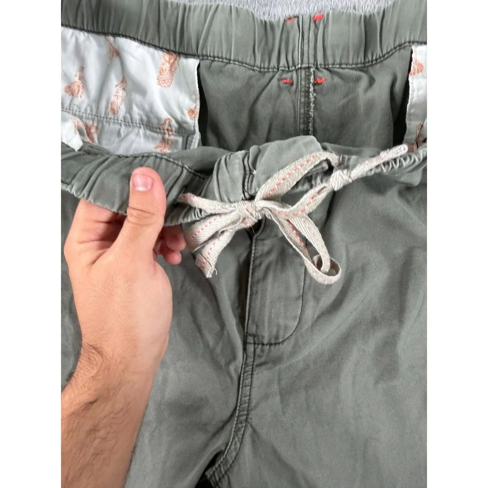 Tommy Bahama Relax Shorts Men's 2XB Sage Green Drawstring Waist Cargo Pockets